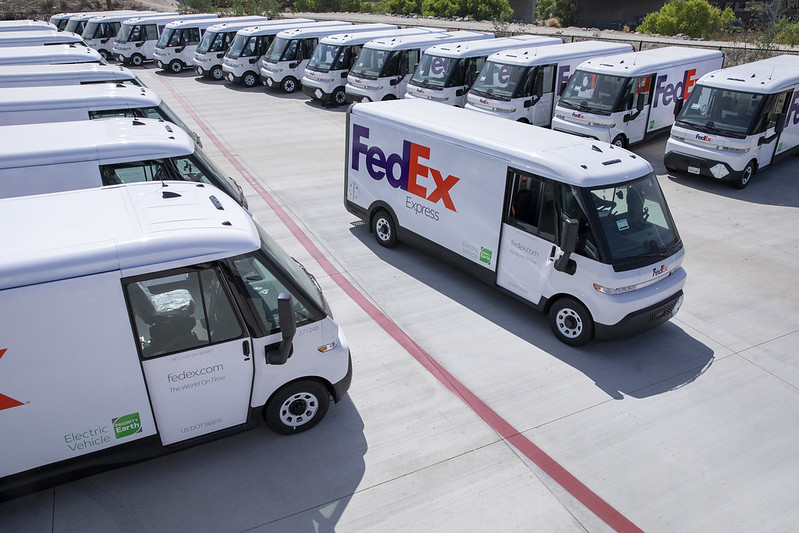 BrightDrop delivers first 150 Electric Vehicle electric delivery vehicles to FedEx
