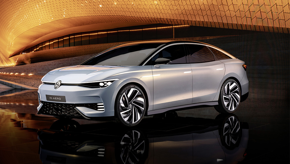 Volkswagen presents new electric sedan concept in China