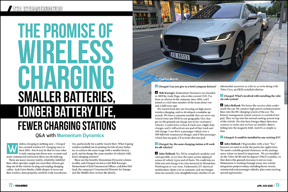 The promise of wireless charging: smaller batteries, longer battery life, fewer charging stations
