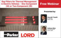 Gap fillers for thermal management in EVs—one-component (1K) or two-component (2K)
