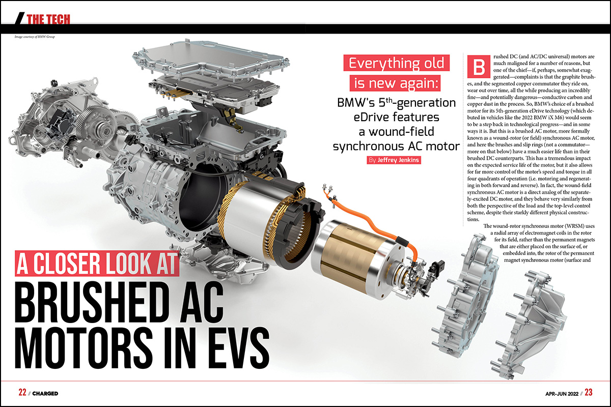 Charged EVs A closer look at brushed AC motors in EVs Charged EVs