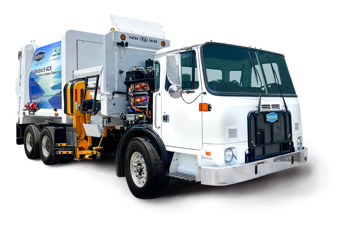 Autocar begins field-testing electric cabover refuse trucks