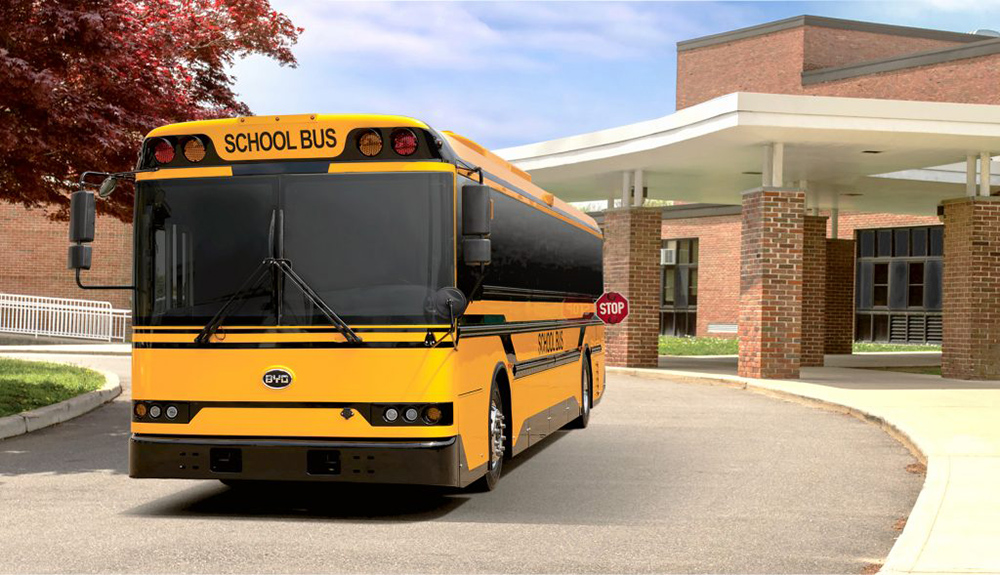 Antelope Valley schools to buy 20 BYD electric school buses