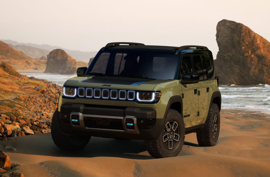 Jeep unveils its first three battery-electric SUVs
