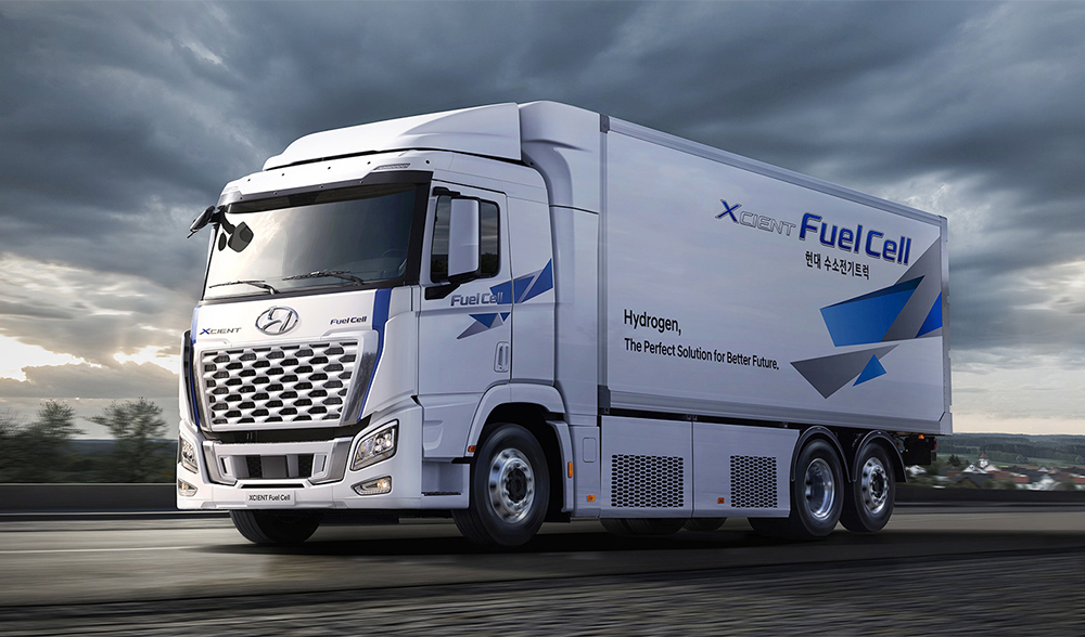 Hyundai fuel cell trucks won’t be using green hydrogen after all