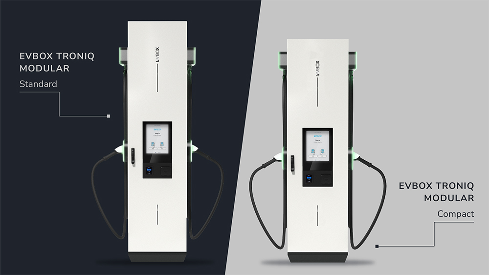 EVBox launches new Troniq Modular Compact fast charger