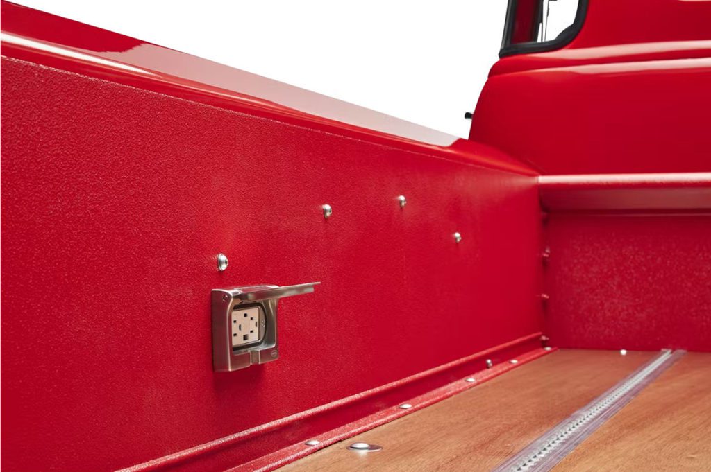 Chevy3100 Back Bed Detail Charged EVs | Kindred and KORE cooperate on battery modules for vintage vehicles