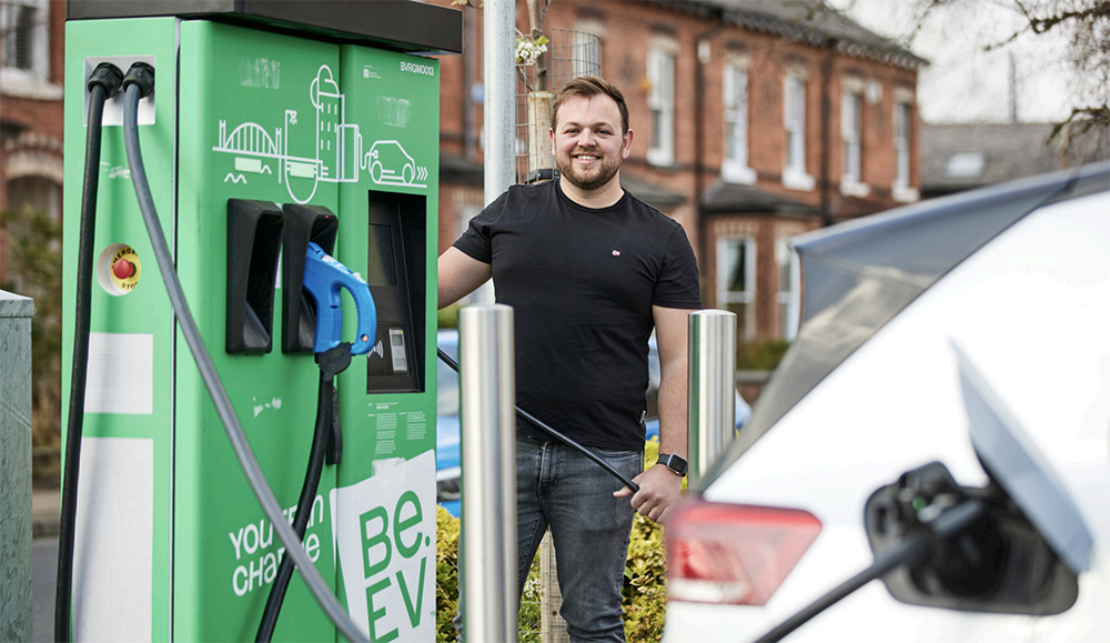 Be.EV partners with local council to install 100 public chargers in Greater Manchester