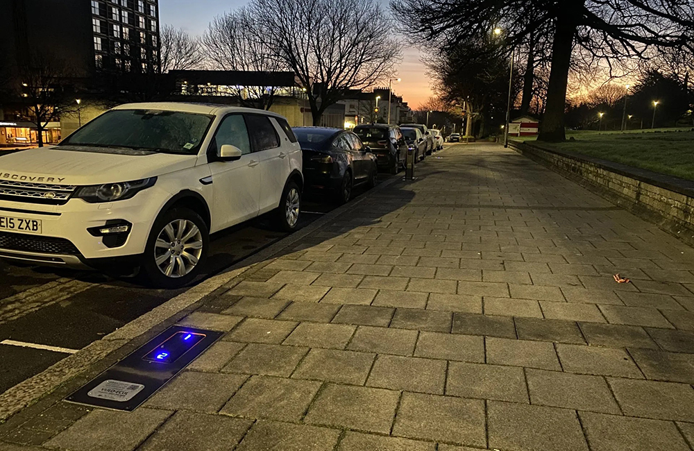 Urban Electric tests its retractable kerbside charge points in on-street trials