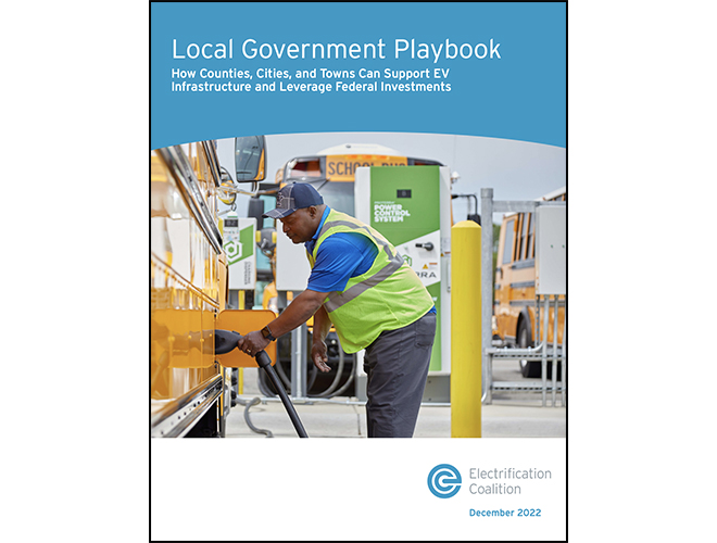 Electrification Coalition releases Local Government Playbook for federal EV investments