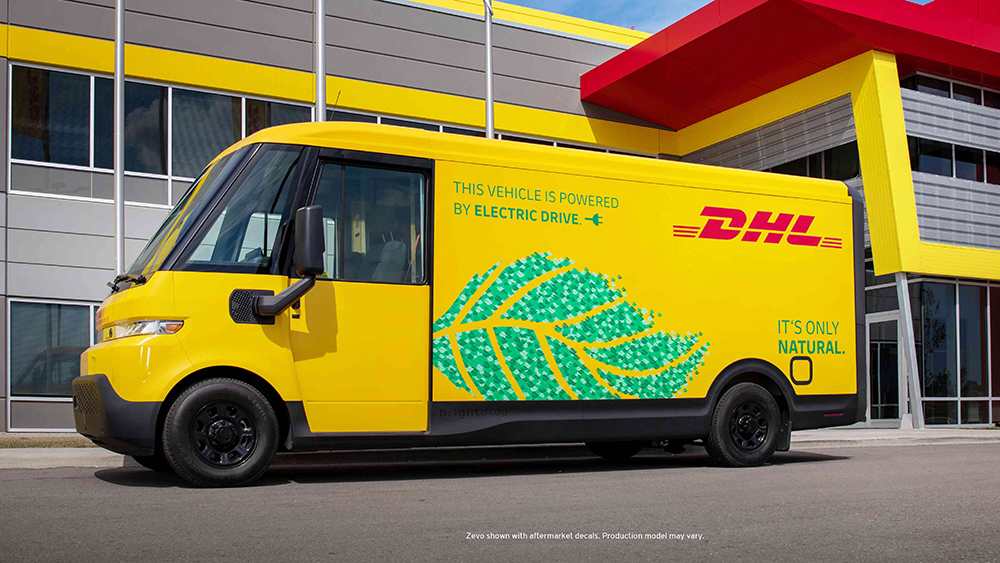 BrightDrop to supply DHL Express Canada with Zevo 600 EV delivery vans