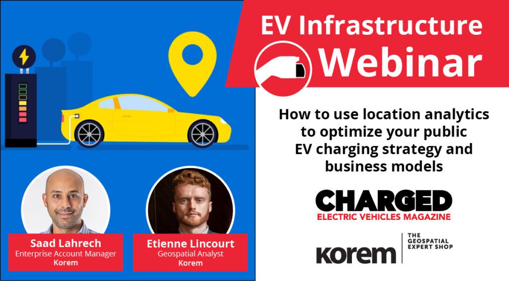 How to use location analytics to optimize your public EV charging strategy and business models (Webinar)