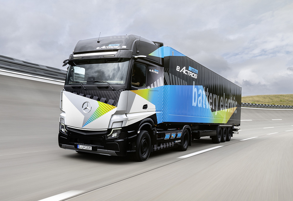 Dachser to order 50 Mercedes-Benz eActros LongHaul trucks