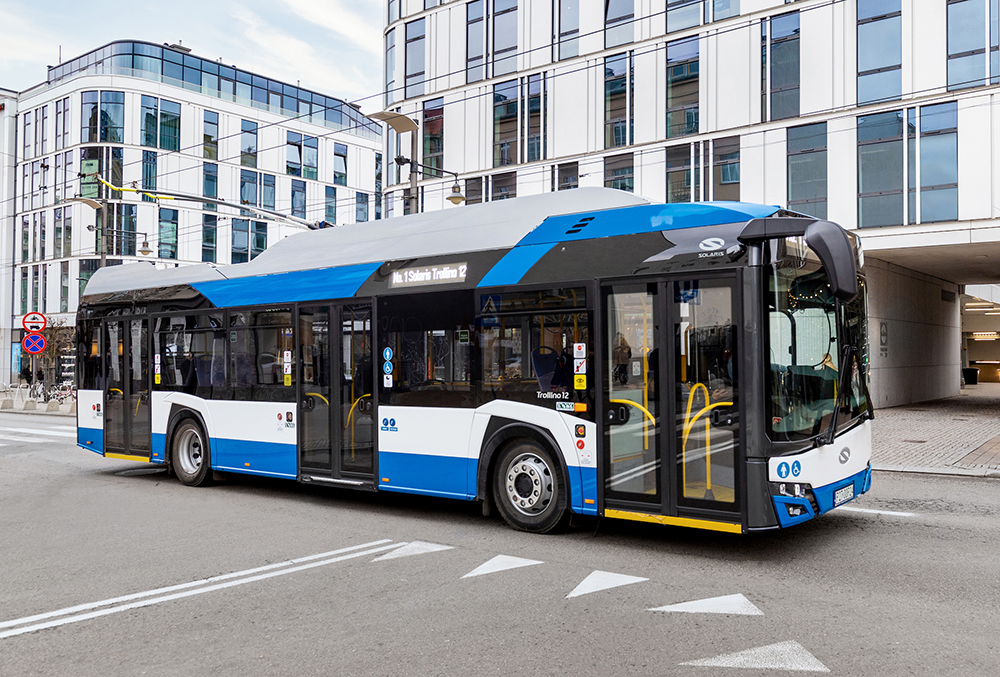 Solaris to supply Bucharest, Romania with 100 electric trolleybuses