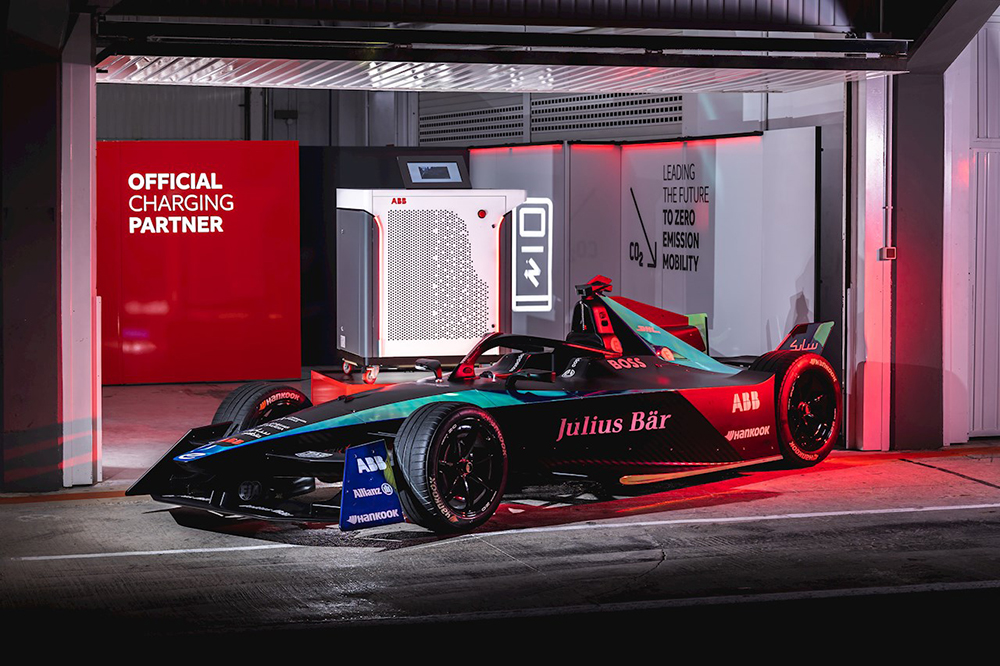 ABB facilitates energy efficiency as the new official charging partner for Formula E