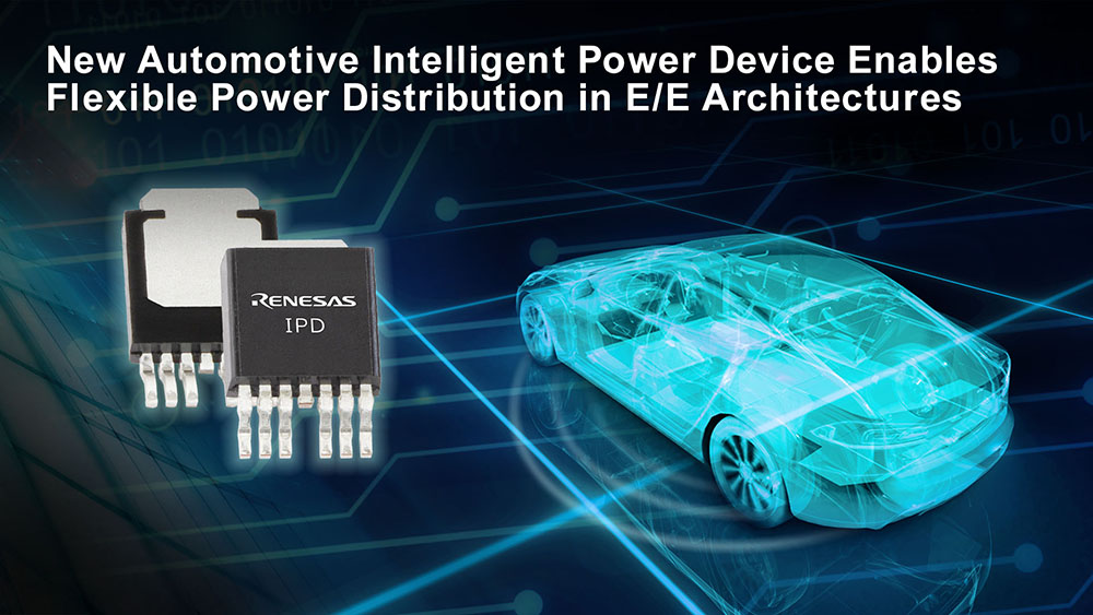 Renesas launches new generation of automotive Intelligent Power Devices