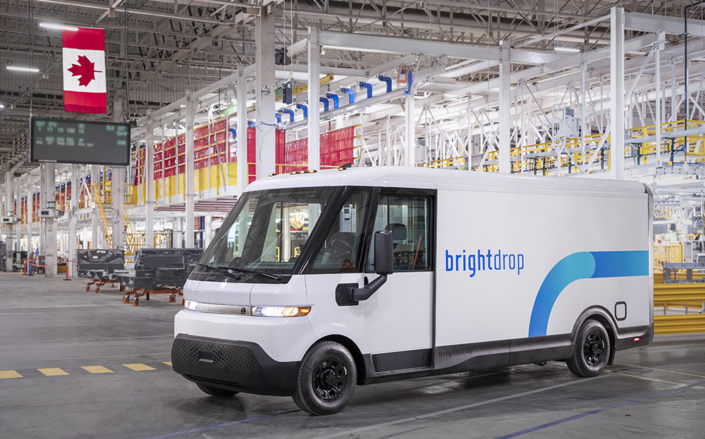 GM Opens Canadian EV plant for BrightDrop Zevo electric delivery vans