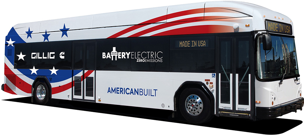 Gillig’s battery-electric bus gets stellar rating in Altoona scoring
