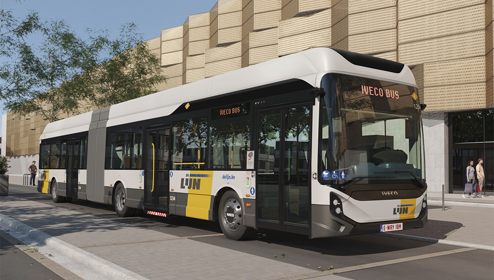 IVECO Bus to sell up to 500 electric buses to Belgian transit agency
