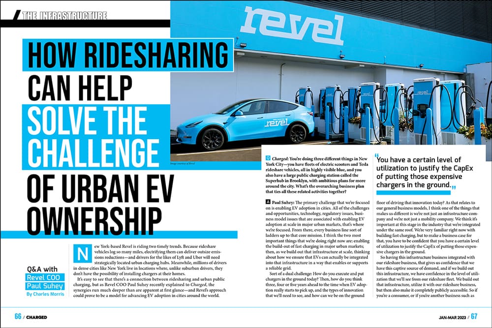 How ridesharing can help solve the challenge of urban EV ownership