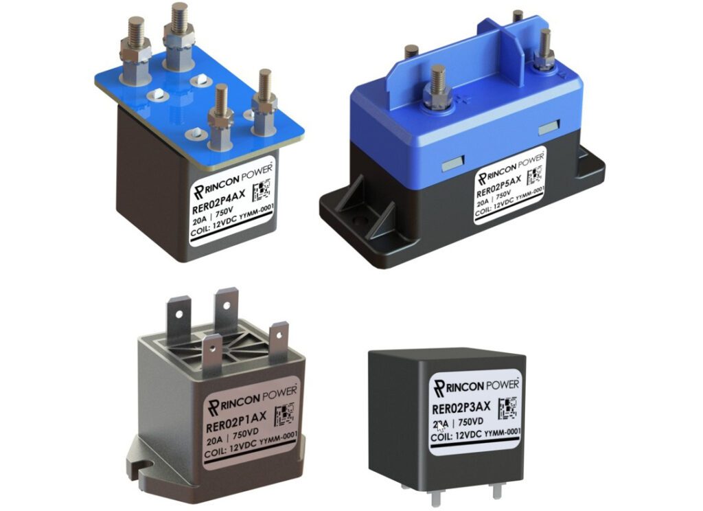 Rincon Power launches new 750-volt, 20-amp relay series