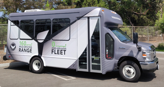 Phoenix Motorcars delivers electric shuttle bus to Tennessee Tech University