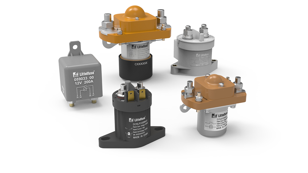 Littelfuse expands lineup of DC contactors for e-mobility