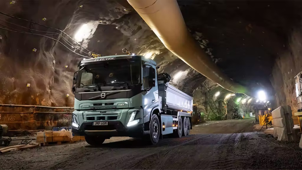 Two Volvo FH Electric trucks to operate in Swedish mines