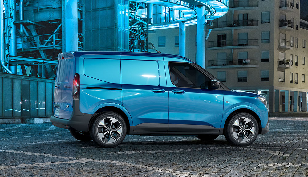 New Ford E-Transit Courier will offer more cargo space, new connectivity features