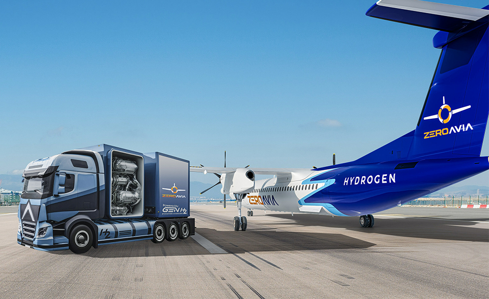 GenH2 and ZeroAvia to develop liquid hydrogen technologies for airports