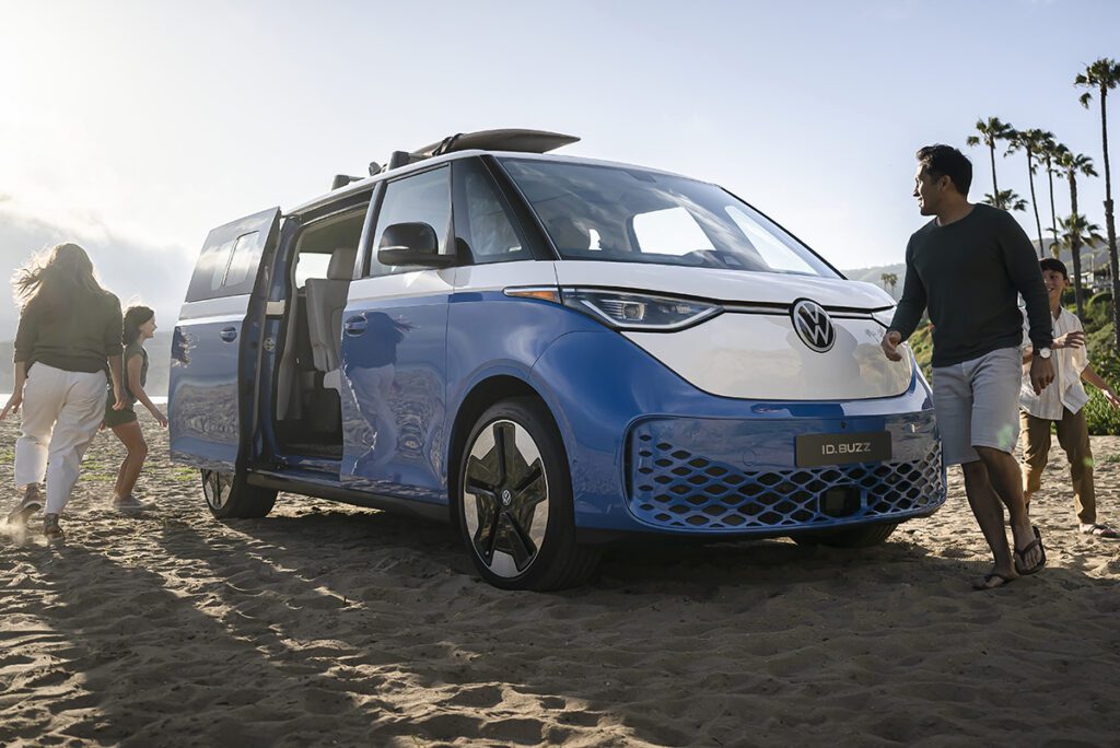 2025 Volkswagen ID.Buzz: Electric Microbus for North America appears, at last