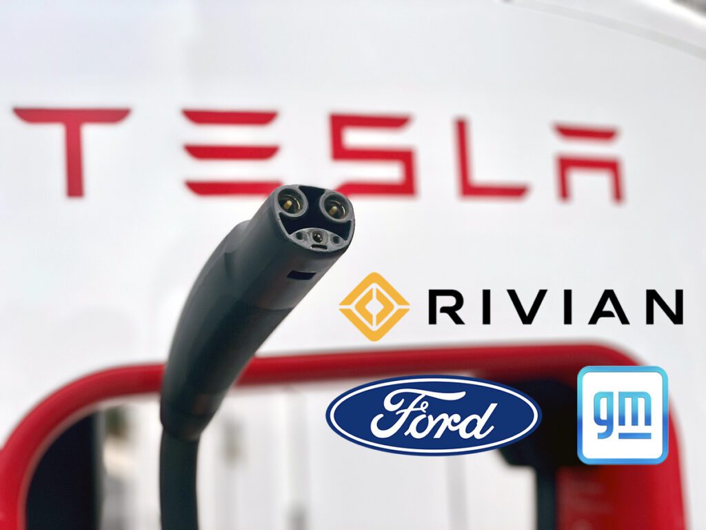 Rivian becomes latest US automaker to adopt Tesla’s EV charging system