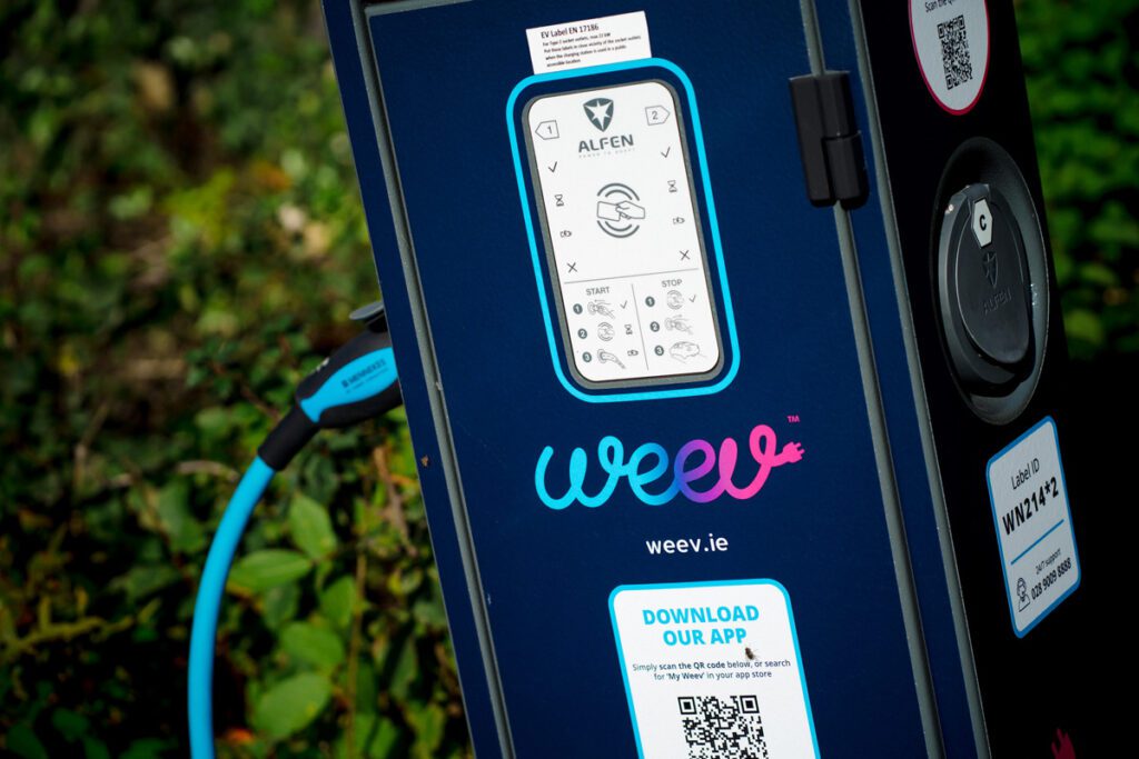 Weev receives £50 million from Octopus Investments to expand EV charging points across Northern Ireland