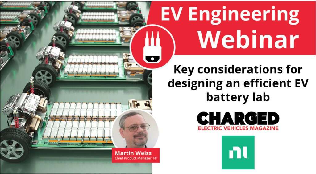 Webinar: Key considerations for designing an efficient EV battery lab