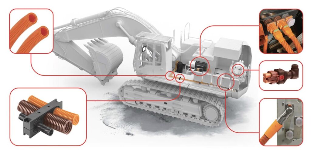 ABB introduces range of hinged high-voltage connector backshells for heavy-duty EVs 