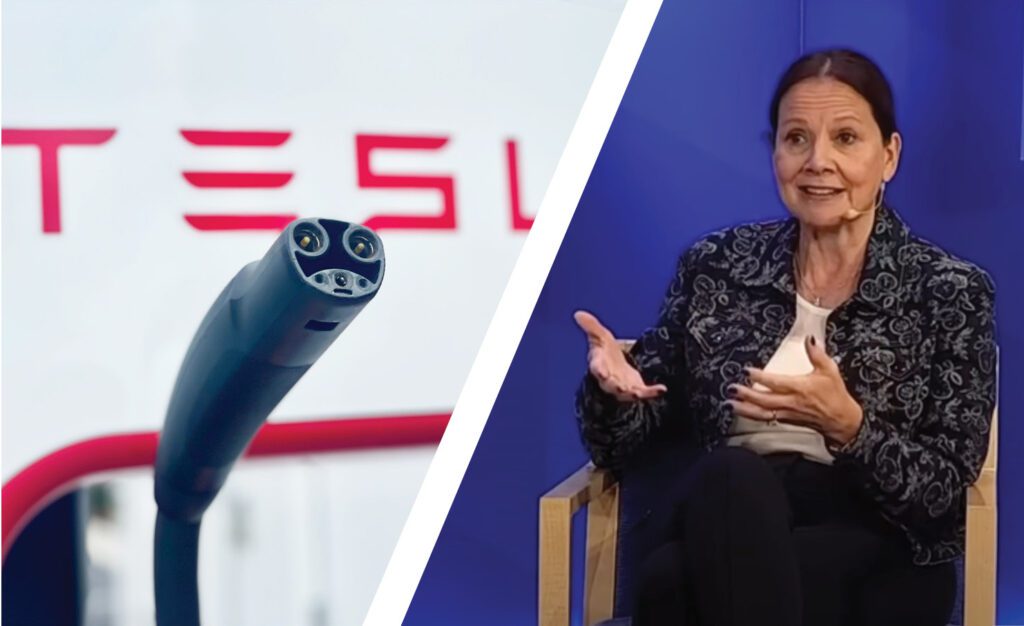 GM’s Mary Barra says decision to partner with Tesla on charging was customer-driven