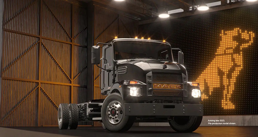 Mack MD Electric medium-duty truck now available for order