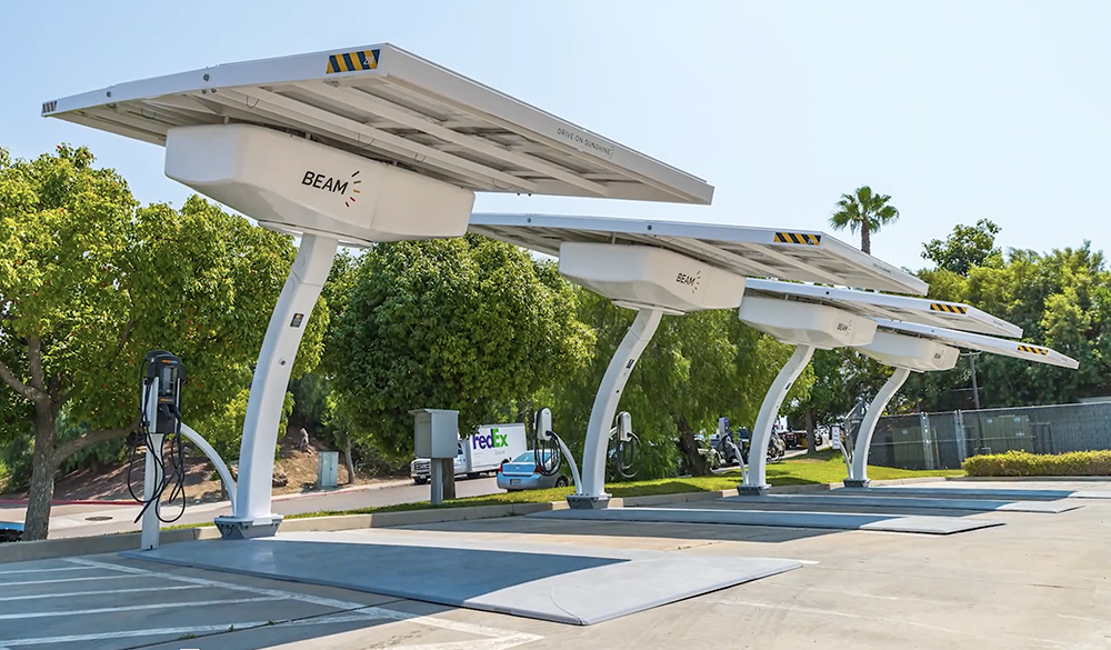 Los Angeles orders more Beam Global EV ARC off-grid solar charging systems