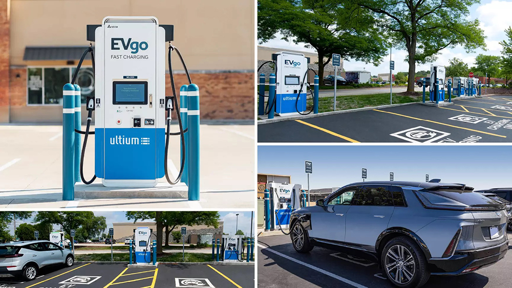 EVgo, in partnership with GM, opens its 1,000th charging stall