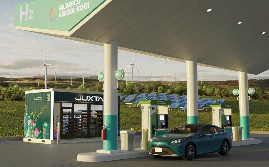 Juxta pitches its micro-retail stores to EV charging operators