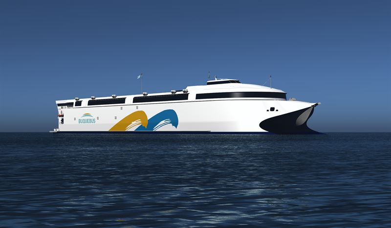 2,100-passenger electric Ro-Pax ferry ship features powertrain from Wärtsilä and batteries from Corvus