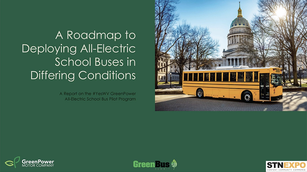 GreenPower highlights key findings from electric school bus pilot program