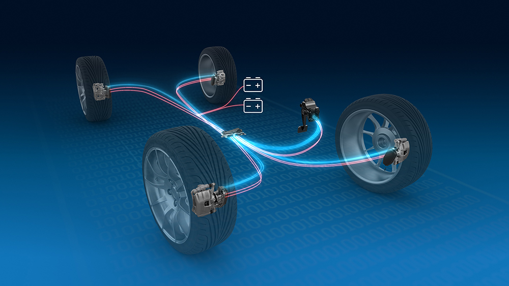 ZF introduces a purely electric brake system for software-defined and electric vehicles