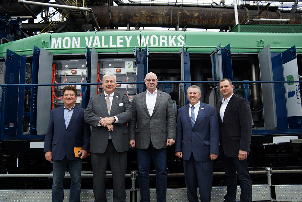 U.S. Steel converts diesel locomotives to battery power