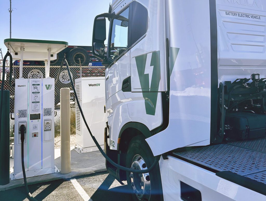 First-of-its-kind electric truck charging facility at Port of Long Beach: a case study (Webinar)