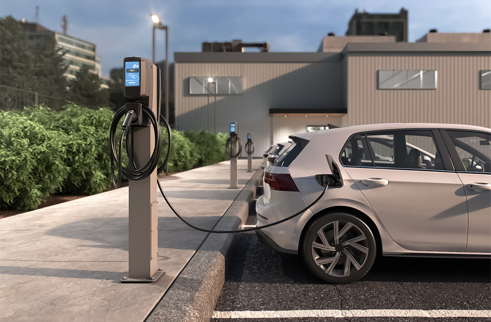 FLO to install solar-powered EV chargers for Phoenix Contact USA employees