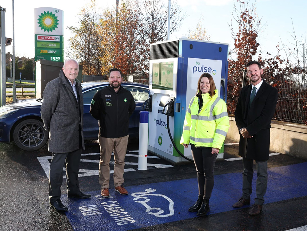 bp pulse expands its EV charging network at Henderson Group retail sites in Northern Ireland