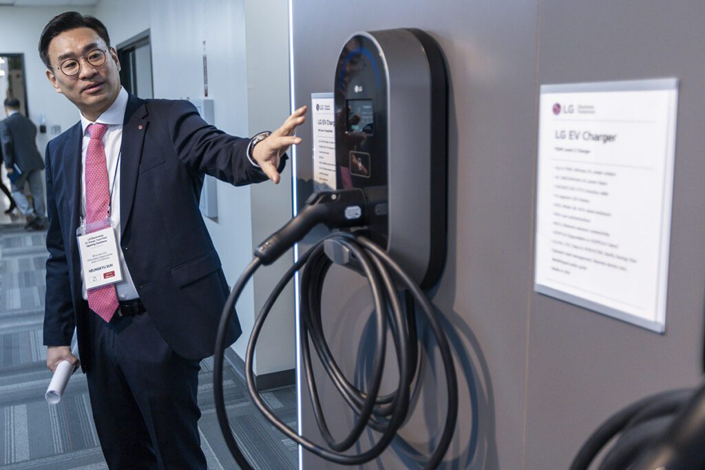 EV Connect announces certification of LG chargers for operation on its platform