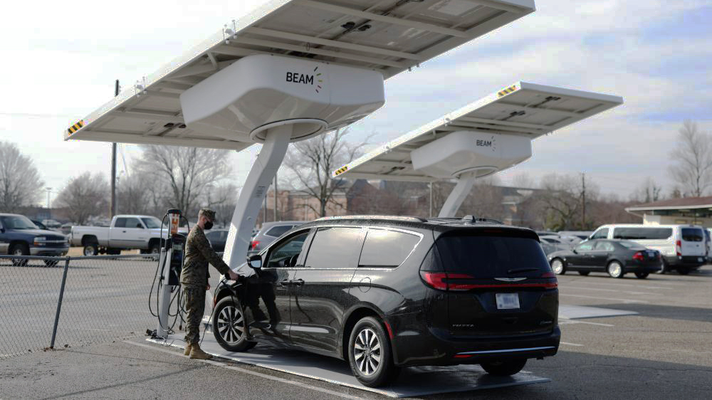 US Army orders 88 EV ARC off-grid EV charging systems from Beam Global