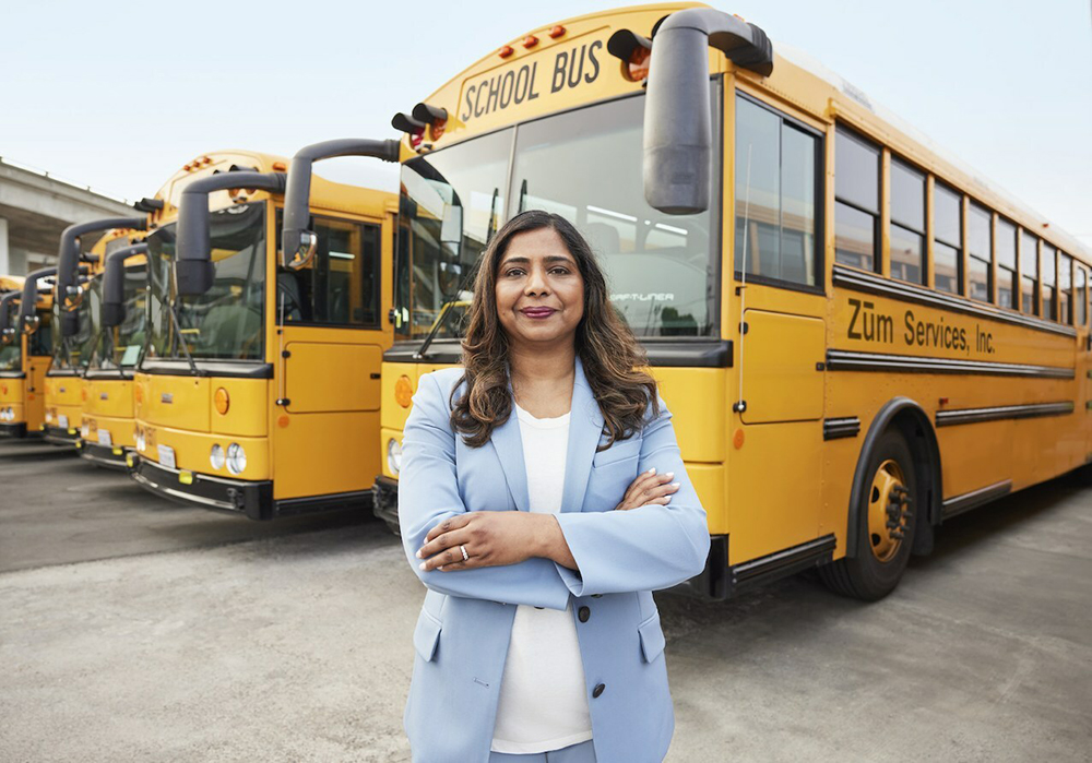 Zūm raises $140 million for electric school bus platform 